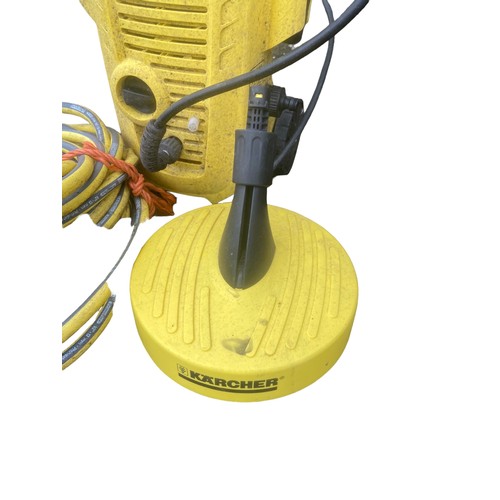 135 - KARCHER PRESSURE WASHER AND ACCESSORIES