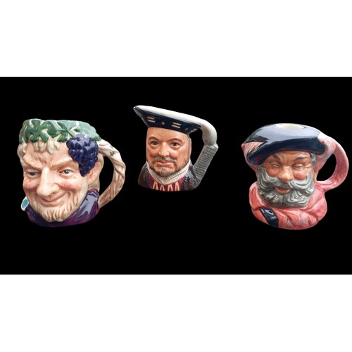 145 - 3 ROYAL DOULTON CHARACTER JUGS 4