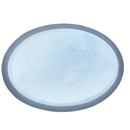 589 - OVAL GREY GOOSE MIRROR