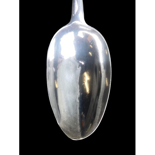 540A - A LARGE IRISH SILVER SPOON CIRCA 1780 BY JOHN PITTER 9