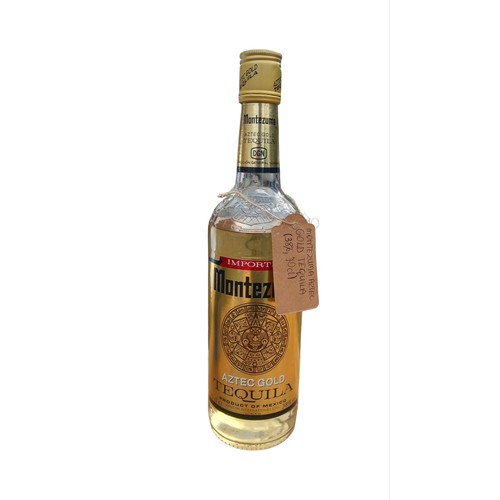 100 - MONTEZUMA AZTEC  GOLD TEQUILA