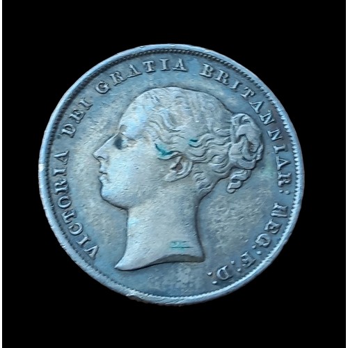 235 - 1857 ONE SHILLING