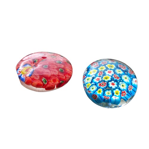 288 - 4 PAPERWEIGHTS TO INCLUDE MILLEFIORI AND SELKIRK