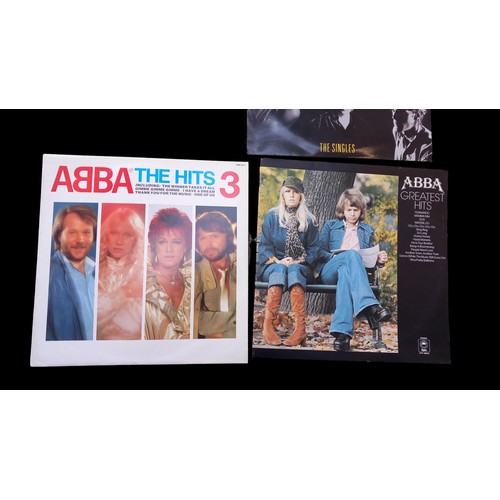 291 - 2 ABBA/POLICE/STEVIE WONDER/PHIL COLLINS LP'S