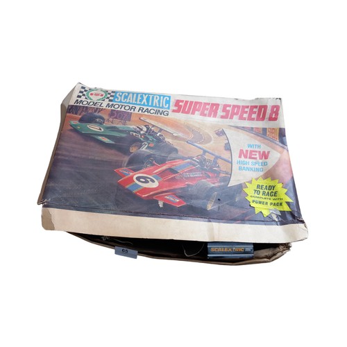 65 - SUPER SPEED 8 SCALECTRIX SET