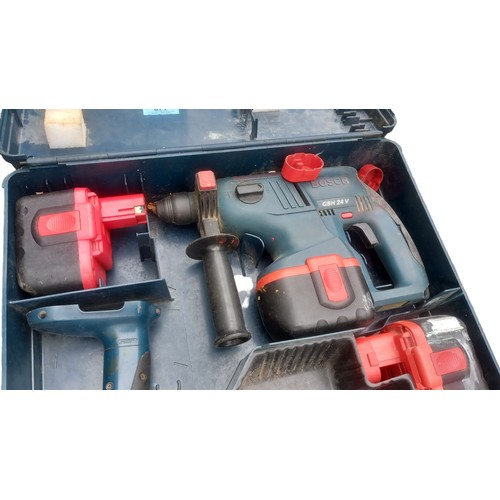 344 - BOSCH CORDLESS HAMMER DRILL NO CHARGER