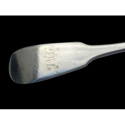 417 - GEORGIAN IRISH SILVER TEASPOON 17.22 grm