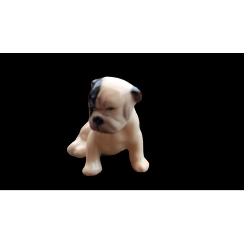 438 - MINITURE BRITISH BULLDOG PUP BY ROYAL DOULTON 2