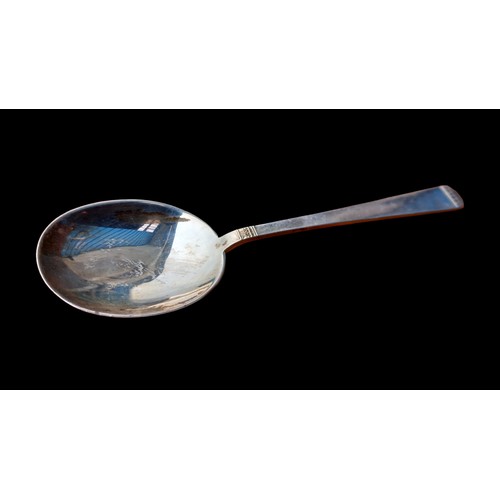 458 - 1941 SHEFFIELD SILVER SPOON 16.5grm