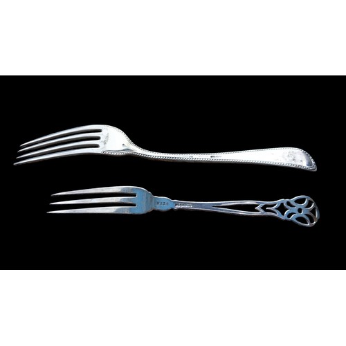 509 - 2 STERLING SILVER FORKS 44.5gms