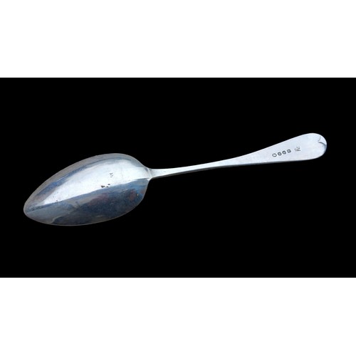 556 - A 1808 SILVER SPOON BY ALICE AND GEORGE BURROWS 57.58gms