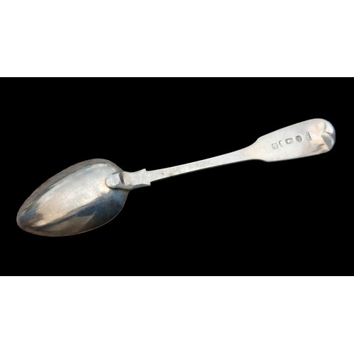 611 - 7 NEWCASTLE GEORIGAN TEASPOONS 1823 BY JOHN WALTON WEIGHS 106G