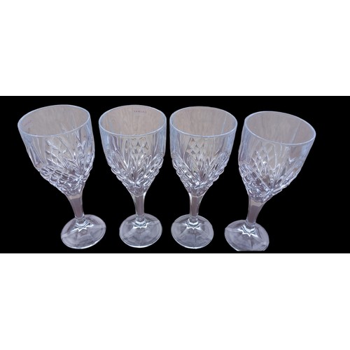 50A - A BOX GALWAY WINE GLASSES