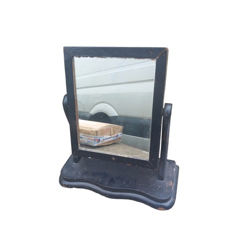 94 - EBONY SHAVING MIRROR