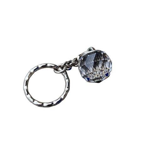 142 - A TYRONE CRYSTAL KEYRING