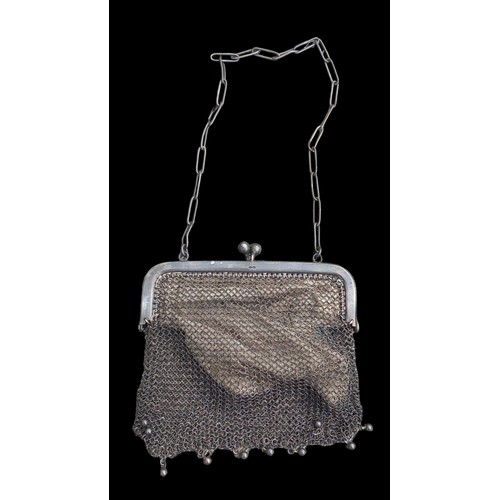 266 - A 925 STERLING SILVER PURSE