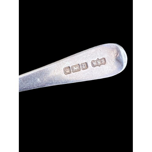 256 - A SHEFFIELD SILVER TEA SPOON 16.5G