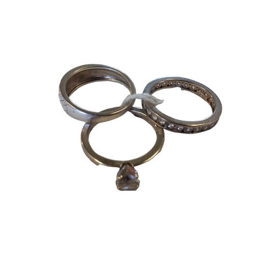 216 - 3 SILVER RINGS