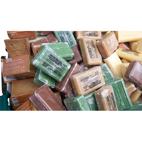 348 - LARGE QTY OF FRENCH BARS OF SOAP (APPROX 100 BARS) new