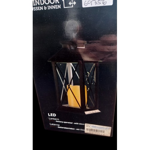 361 - A NEW INDOOR/OUTDOOR 34 CMS LANTERN BOXED