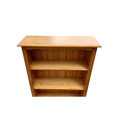 420 - PINE  BOOOKSHELVES 32.5X11X33