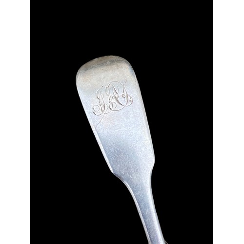 520 - A VICTORIAN SILVER SPOONS 12 GRAMS