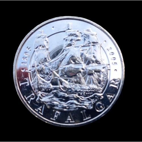 562 - £5 COIN TO COMMEMORATE 200TH ANNIVERSARY OF BATTLE OF TRAFALGAR