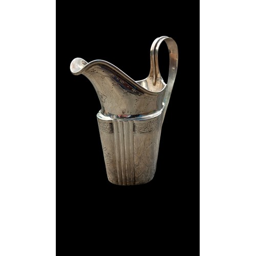 673 - AN 18c CORK PROVINCIAL SILVER JUG