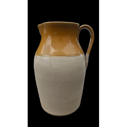 674 - A LATE 19c STONEWARE JAR 17