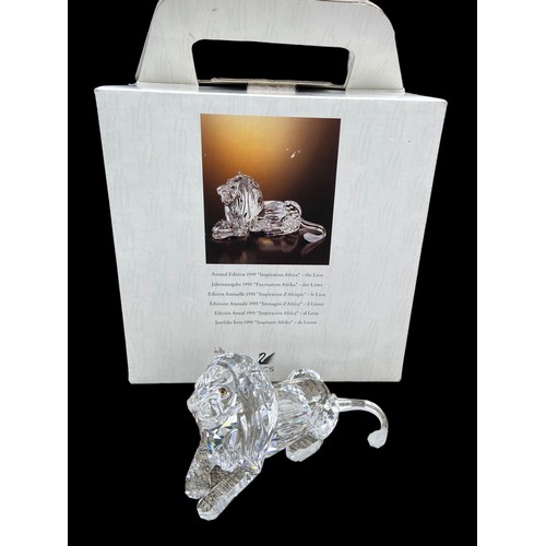 699 - A SWAROVSKI ANNUAL EDITION INSPIRATION AFRICA 1995 THE LION