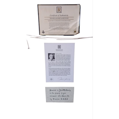 44 - JOHN YOUNG LIMITED EDTION AVIATION PRINT 33x28