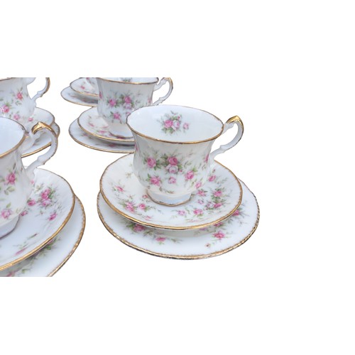140 - 39 PIECE SERVICE BY PARAGON VICTORIA ROSE PATTERN