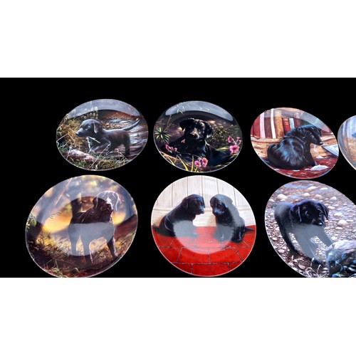 154 - A SET OF 12 DANBURY MINT PLATES WITH CERTIFICATES