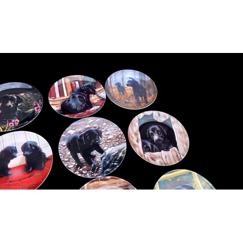 154 - A SET OF 12 DANBURY MINT PLATES WITH CERTIFICATES