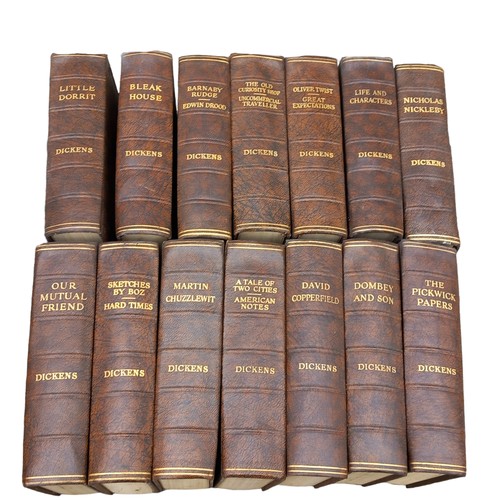 72 - A SET OF VINTAGE DICKENS BOOKS