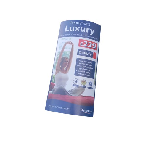 26 - AS NEW READYMATT DELUXE DOUBLE MATTRESS