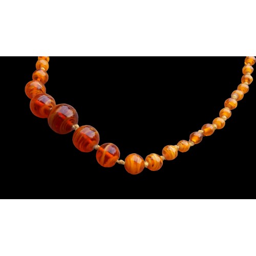 190 - AMBER NECKLACE