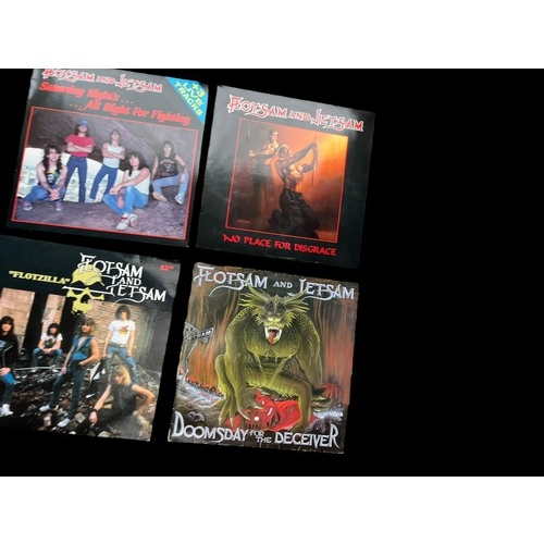 427 - 4 ALBUMS BY FLOTSAM AND JETSAM