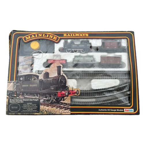 448 - PALITOY VINTAGE BRITISH RAILWAY BRANCH LINE FREIGHT ELETRIC SET IN ORIGINAL BOX