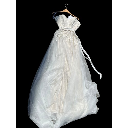 466 - 2 NEW WEDDING DRESSES