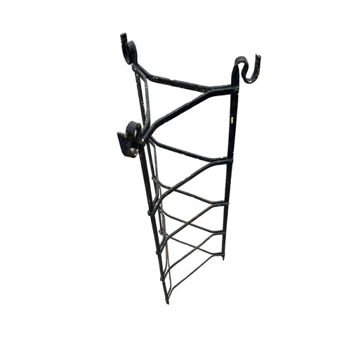 467 - AN ANTIQUE CAST IRON POT STAND **