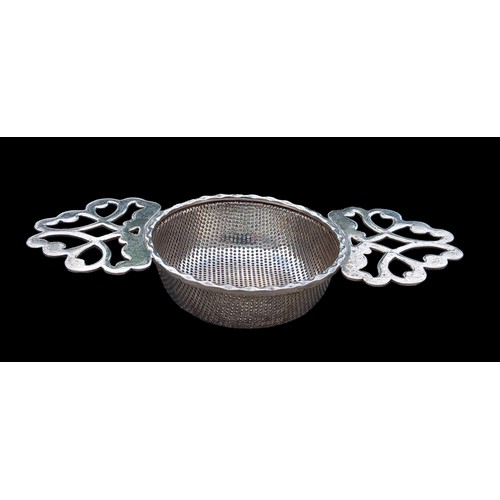 588 - A WHITE METAL SIEVE (UNTESTED)