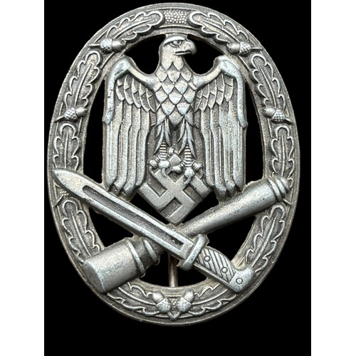 606 - A WWII GERMAN LUFTWAFFE ASSAULT BADGE BY ARNO WALLPACH