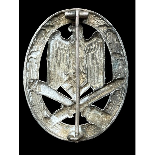 606 - A WWII GERMAN LUFTWAFFE ASSAULT BADGE BY ARNO WALLPACH