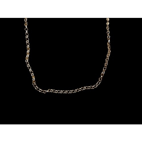 301 - A HEAVY SILVER LOOP LINK CHAIN