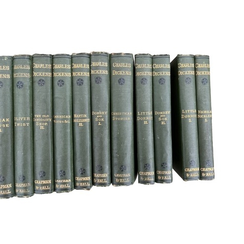 382 - LOT OF 28 POCKET EDITION CHARLES DICKENS NOVEL 1880