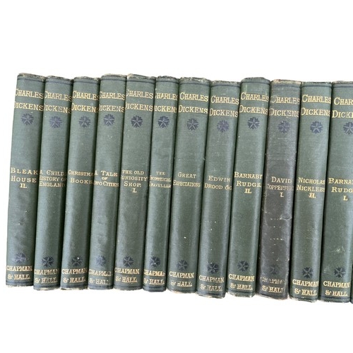 382 - LOT OF 28 POCKET EDITION CHARLES DICKENS NOVEL 1880