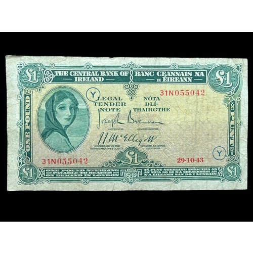 585 - A £1 THE CENTRAL BANK OF IRELAND NOTE