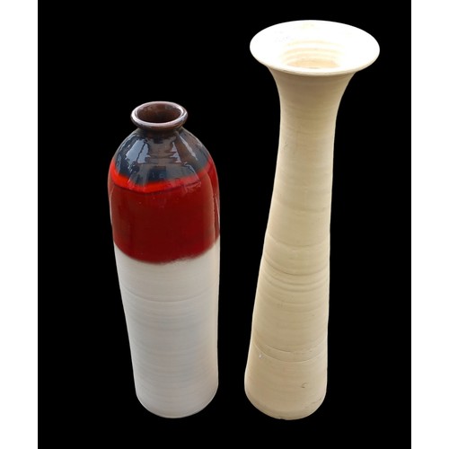 22 - 2 LARGE VASES