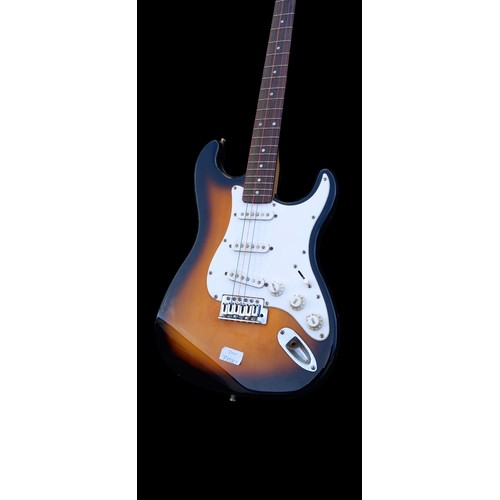 45 - A FENDER STARCASTER GUITAR